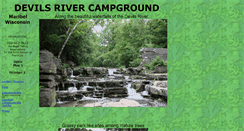 Desktop Screenshot of campdevilsriver.com