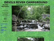 Tablet Screenshot of campdevilsriver.com